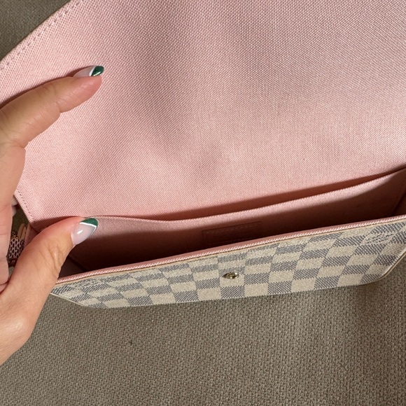 Louis Vuitton Felicie in Damier Azur - Picture 2 of 4